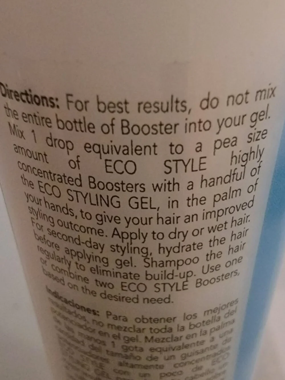 Eco Style Gel Boosters Color Mix In Oil Serum 4oz Color Protection